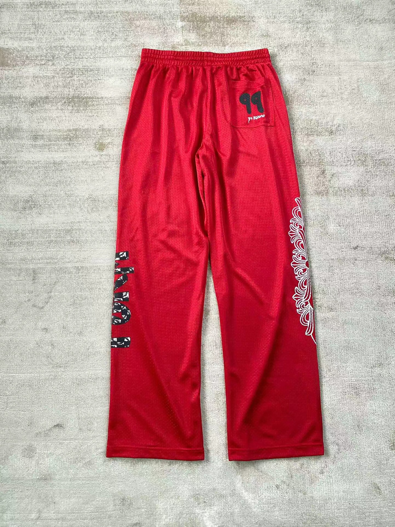 Chrome Hearts 99 Form Matty Boy Mesh Red Jersey (14) - newkick.app